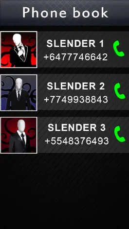 Game screenshot Fake Video Call Slender hack