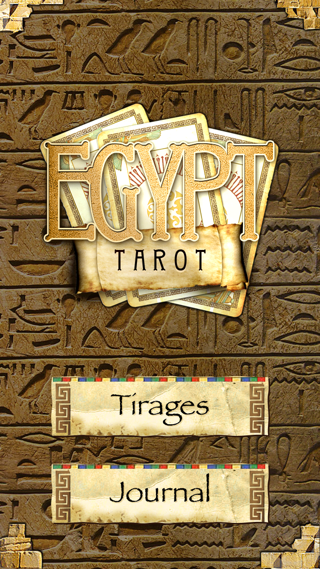Screenshot #1 pour Le tarot Egyptien