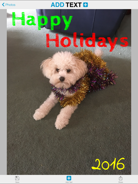 Screenshot #5 pour AddText - to your photos