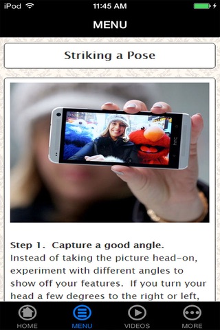 How To Take Good Selfies That Rocks - Easy Guide & Tips To Learn To Be Best Photogenic. screenshot 2