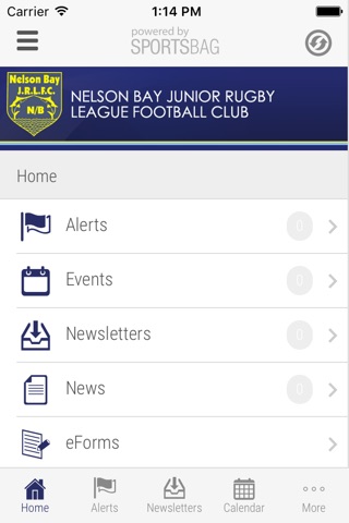 Nelson Bay Junior Rugby League Football Club screenshot 2