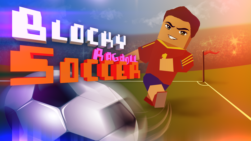 Blocky Ragdoll Soccer - Multi Football Goal Striker & Supper Dream Team 2016 Edition - 1.2 - (iOS)