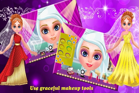 Princess Bridal Dress Up – Girls Fancy Clothing & Makeover game screenshot 4