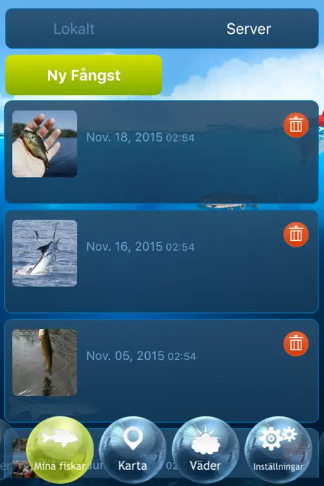 Fiske Deluxe - Månfas Kalender