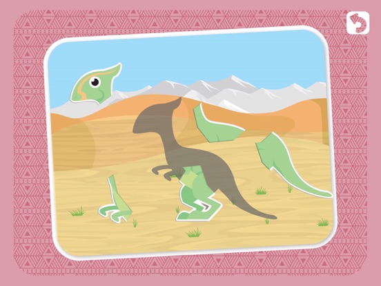 Screenshot #6 pour Mes premiers puzzles : Animaux de la préhistoire et dinosaures [Gratuit]