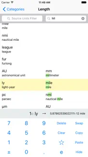 convert units easy lite iphone resimleri 4