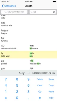 Convert units easy Lite iphone bilder 3