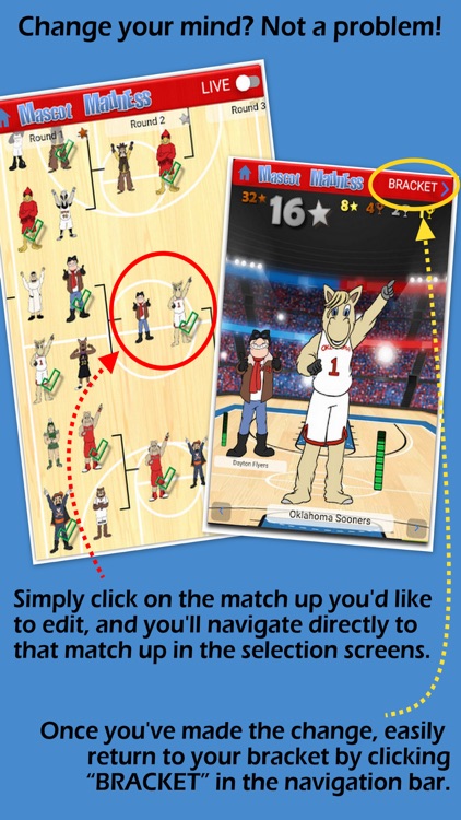 Mascot Madness: Family Friendly Brackets