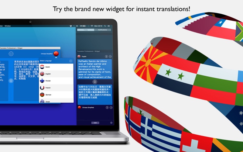 translator professional+widget iphone screenshot 2