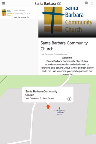 Santa Barbara Community Church screenshot 2
