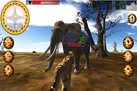 Safari Animals: Scary Tiger screenshot 3