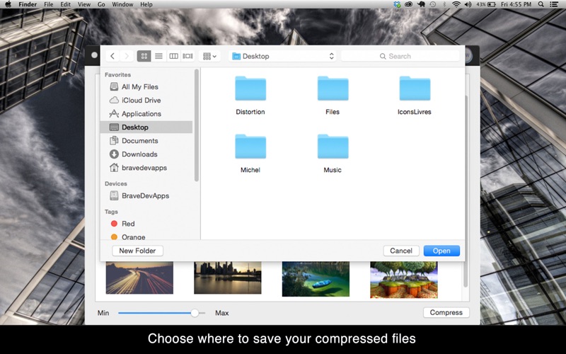 Compress All!: Compress your photos & images in seconds to reduce space