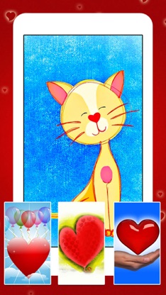 Love – Romantic Wallpapers and Cute Backgrounds screenshot 4