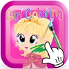 Girl Paint Coloring Barbie version