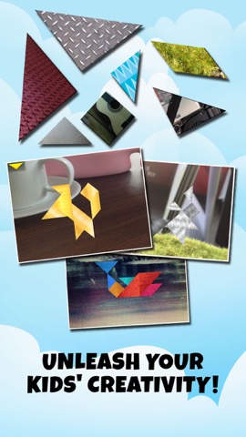 Kids Learning Puzzles: Birds, Tangram Playgroundのおすすめ画像3