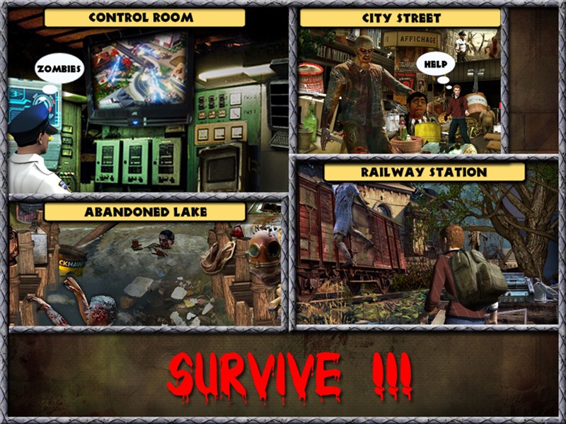 Evil Zombies Hidden Object screenshot 6