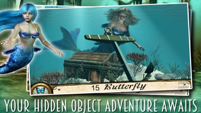 How to cancel & delete Hidden Objects - Mermaids from iphone & ipad 2