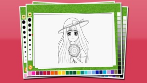 Little Princess Color Book For Kids : learn painting and drawing and amazing princess screenshot #3 for iPhone