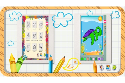 Coloring Book For Kids With Stickers - My First Coloring Book screenshot 4