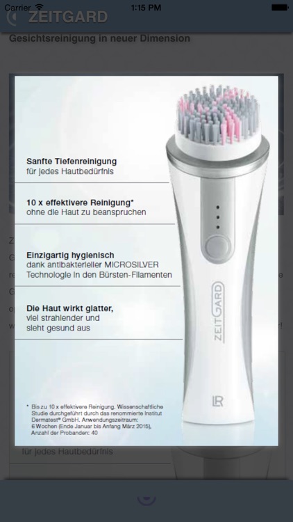 Zeitgard - For Timeless Beauty screenshot-3