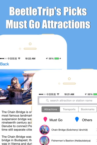 Budapest travel guide with offline map and metro transit by BeetleTrip screenshot 4