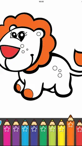 Game screenshot Coloring Cartoon Book Pony and Zoo apk