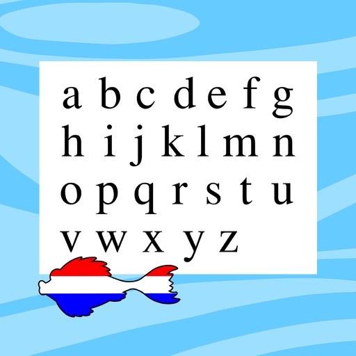 Poisson Rouge Nederlandse Alfabet iOS App