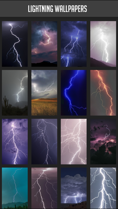 Screenshot #1 pour Lightning Wallpapers