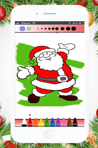Santa Claus Coloring Book screenshot 3