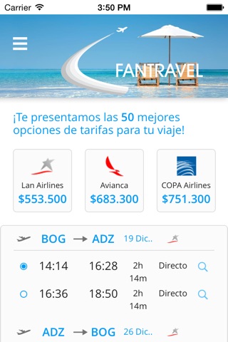 Fantravel screenshot 2