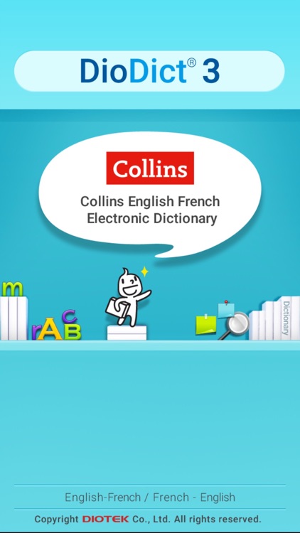 Collins French-English Dictionary - DioDict3