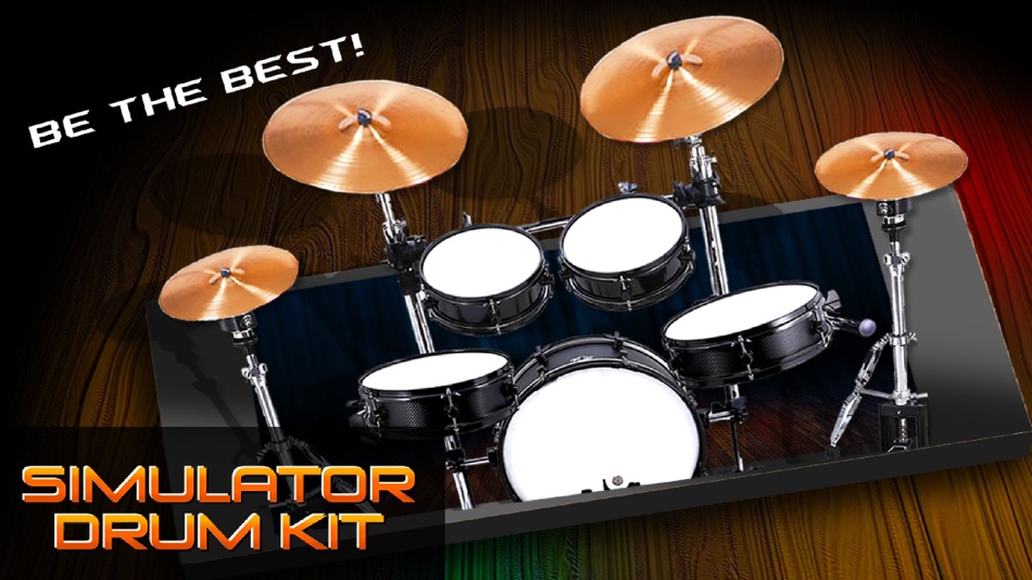 #1. Simulator Drum Kit (iOS) 由: Mariya Ivanova