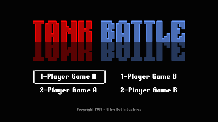 Screenshot #1 pour Tank Battle - 2 Player Classic Arcade Game