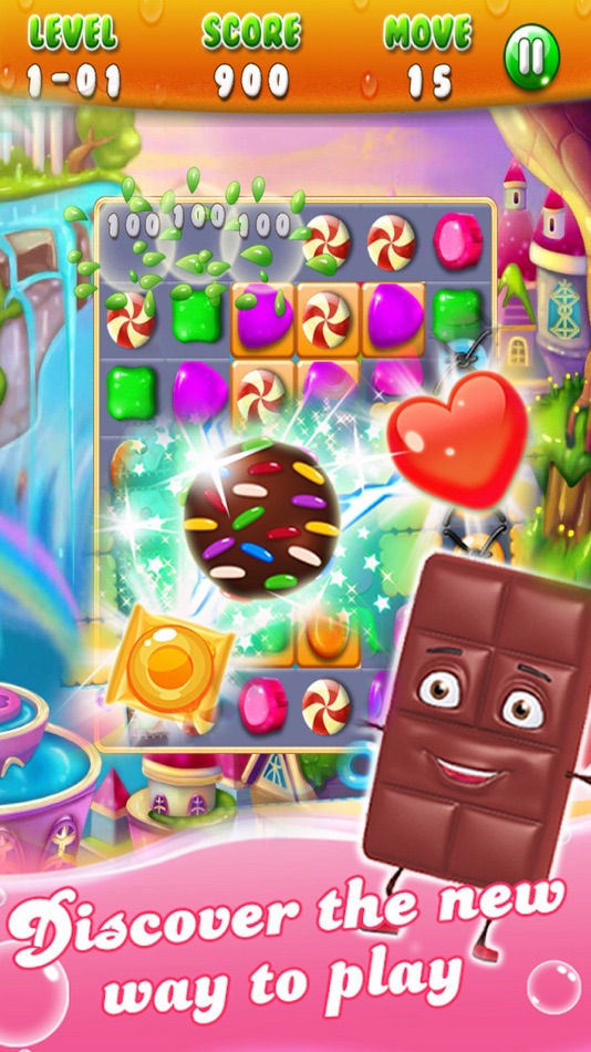 Happy Candy Jem - Pop Match 3 - 1.0 - (iOS)