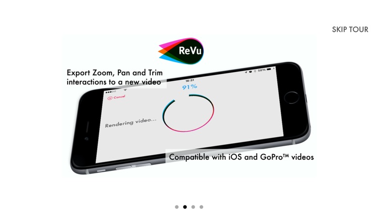 ReVu Video Editor - Record Zoom and Pan Interactions to Make a New Video