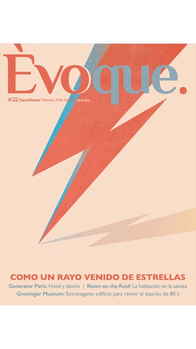 Revista Èvoque Screenshot