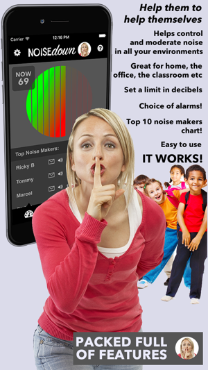 Noise Down - sound manager alarm app(圖4)-速報App