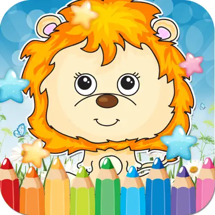 Safari Animals Drawing Coloring Book - Cute Caricature Art Ideas pages for kids Cheats