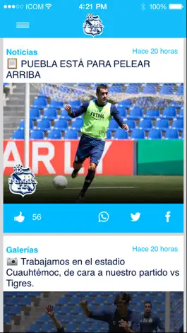Game screenshot Puebla FC Oficial mod apk