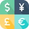 Currency Converter for over 200 countries with live exchange rates and offline mode