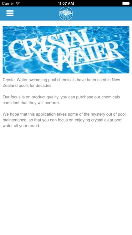 Crystal Water Pool Testing