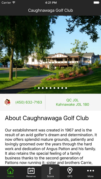 Caughnawaga Golf Club - GPS and Maps