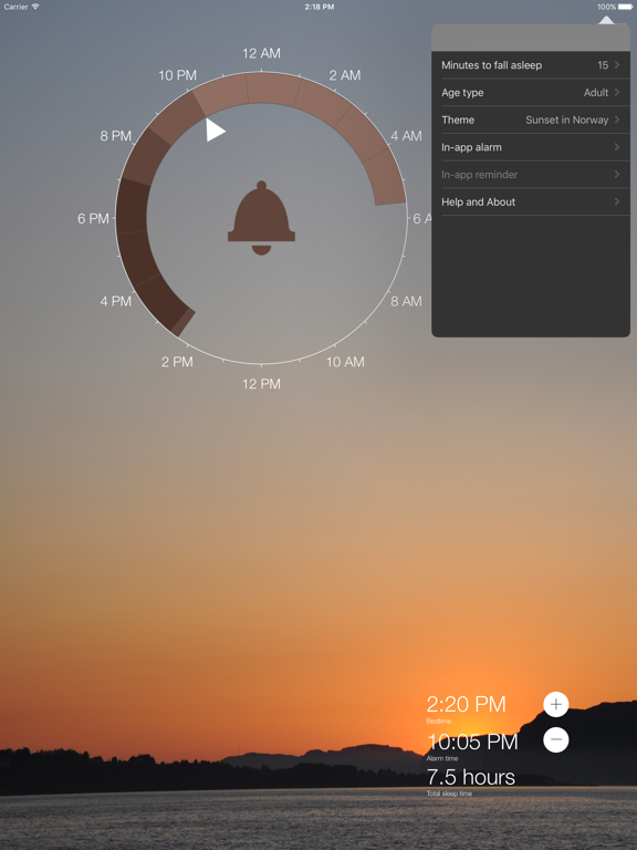 Screenshot #5 pour Sleep Cycle Calculator Refresh