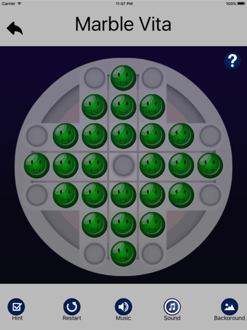Screenshot #5 pour Marble Vita Free - Play With Peg Solitaire
