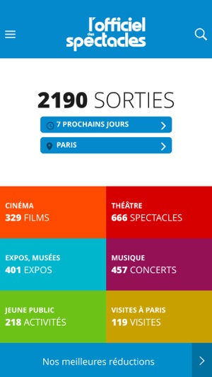 L’Officiel des spectacles : la billetterie pour sortir à Par(圖2)-速報App