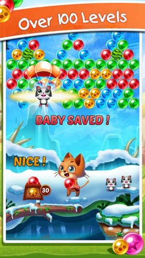 猫魔女泡泡 - Witch Cat Pop - Addicting World Bubble Shooter Game (圖1)-速報App