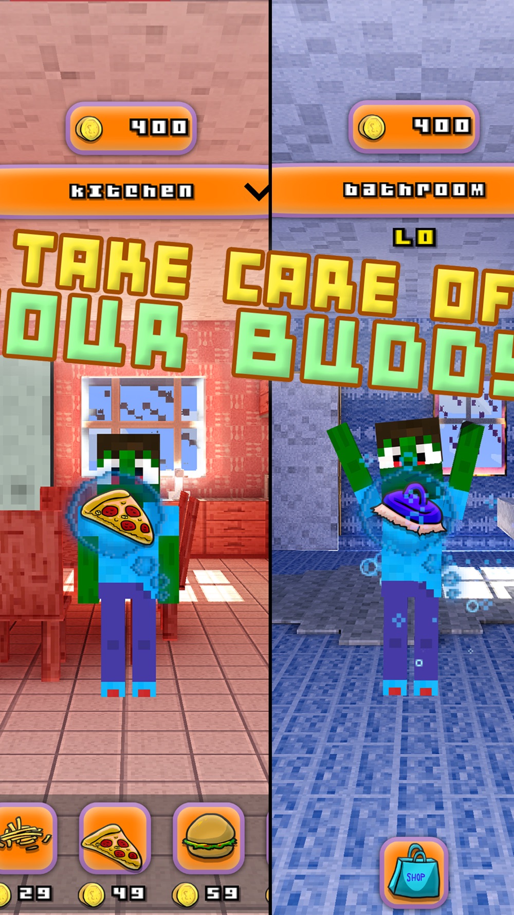 Blocky Bro - My Virtual Talking Pocket Pet With Minecraft Skin Uploader PE Edition hack tool