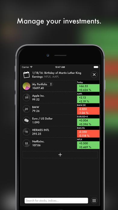 Market Junkie Mobile Screenshot