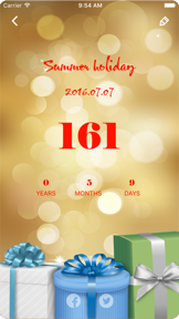 Dreamdays: Count Down to the Anniversary Free screenshot