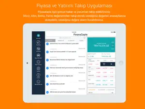 FinansCepte - Döviz ve Altın Piyasaları screenshot #1 for iPad